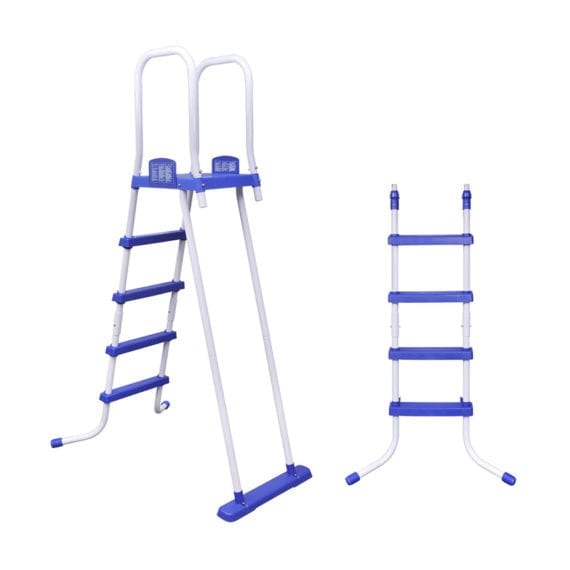 Swimming pool - Bestway 58332 132cm Safety Ladder for Above Ground Pools