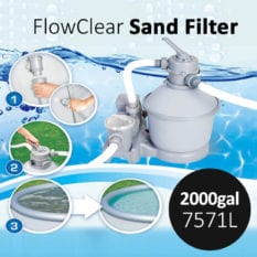 flowclear bestway 2000gal