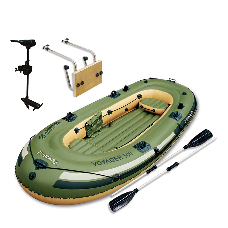 bestway voyager 500 inflatable boat 3.48m x 1.41m