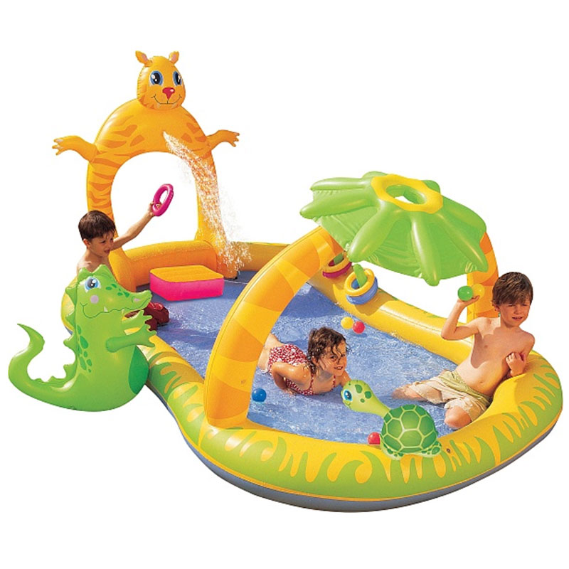 jungle inflatable pool
