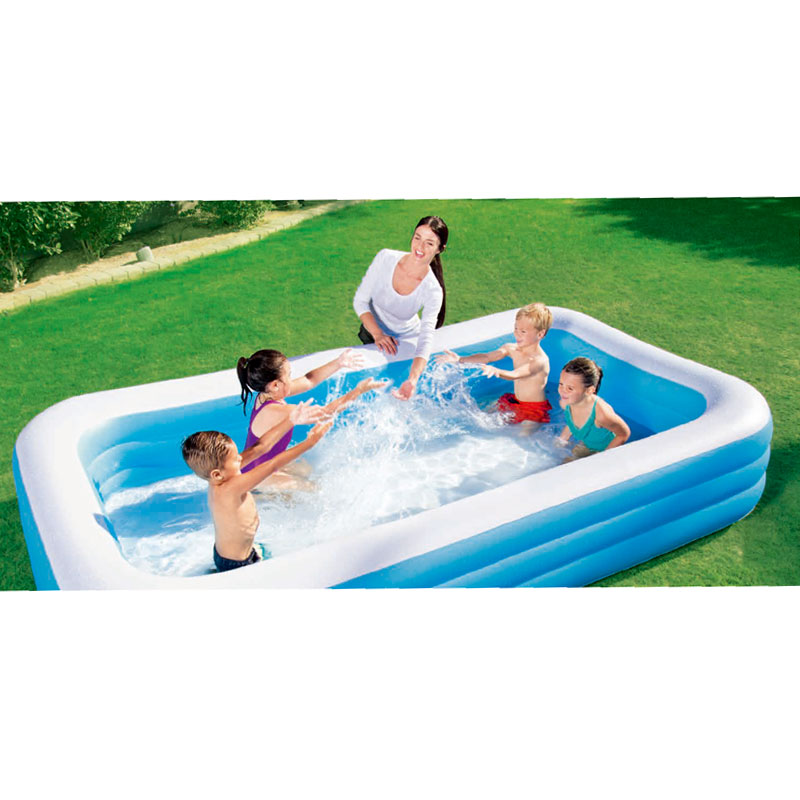 lunvon giant rectangular family pool