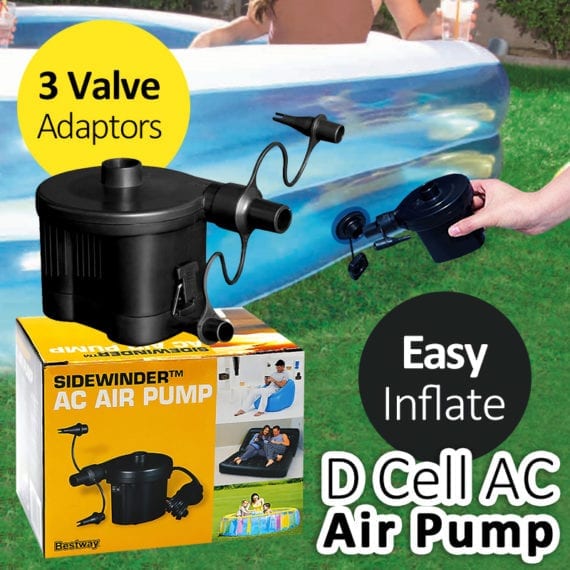 BESTWAY 4.8V Rechargeable Side Winder Air Pump