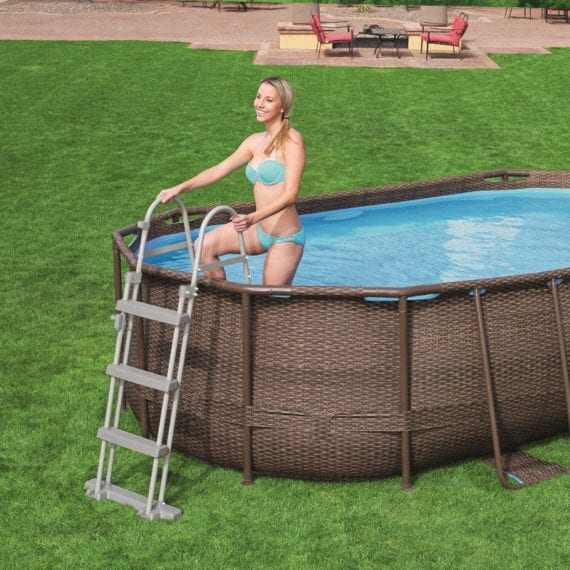 Bestway Pool Ladder 1.39 M - For 1.07M 42" Height Pool (Copy)