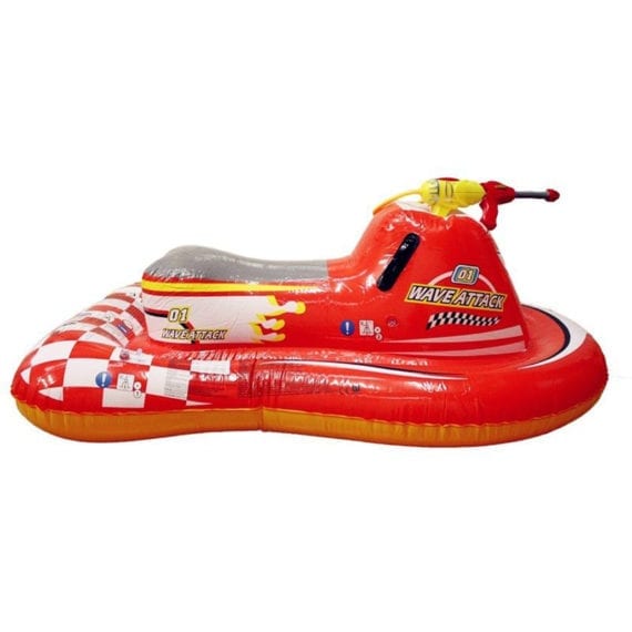 H2ogo! Inflatable Wave Attack Rider Pool Float - Orange