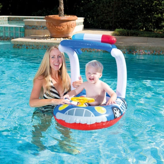 Bestway 98cm x 66cm UV Careful  Kiddie Car Float