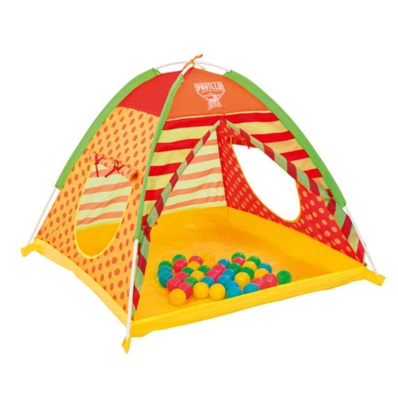 Bestway 1.12m x 1.12m x 90cm Kids Ball Pit With Tent
