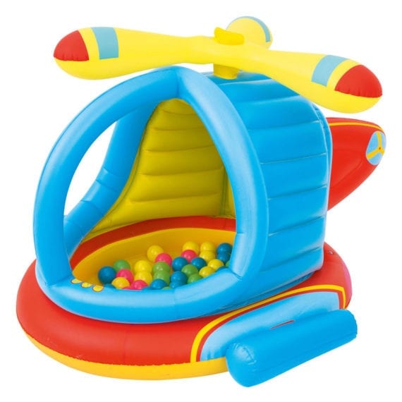 Bestway 1.40m x 1.27m x 89cm Helicopter Ball Pit Play Pool