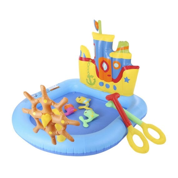 Bestway 1.40m x 1.30m x1.04m Tug Boat Play Pool