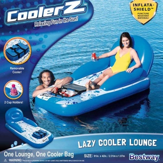 Bestway 2.31m x 1.07m CoolerZ Lazy Cooler Lounge