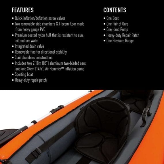 Bestway 3.30m x 94cm Hydro-Force Kayaks Ventura
