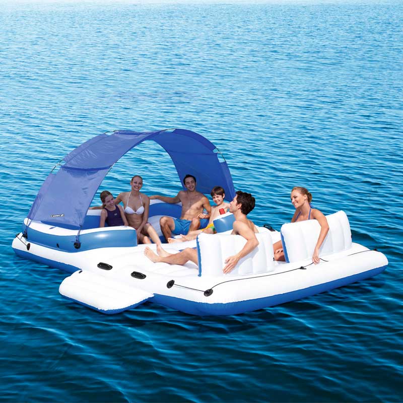 marina breeze island pool float