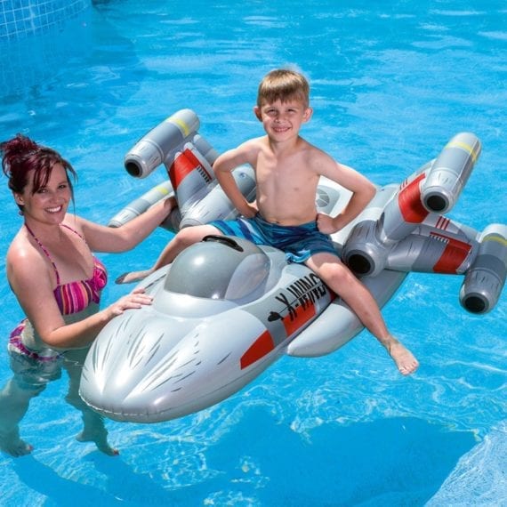 Bestway 1.5 x 1.4 m Star Wars X-Fighter Rider