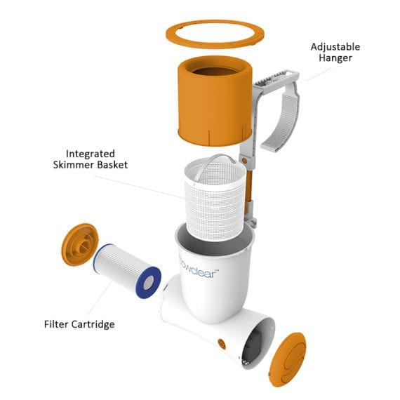 Bestway Flowclear Skimatic Filter Pump 680gal